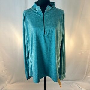 American Legends‎ Long Sleeve Half Zip Workout Women’s Shirt 3x Original Co NWT